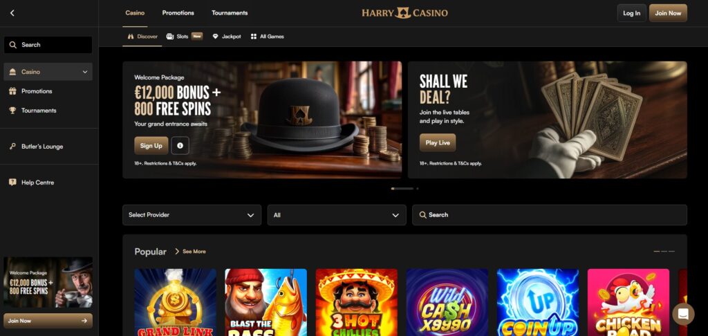 review over harry casino no cruks check goksite